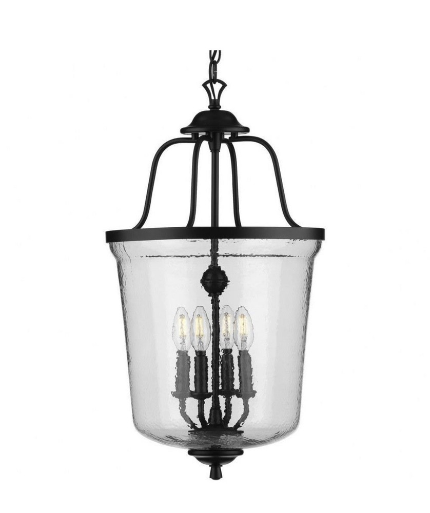 Progress Lighting P500207-031 Bowman 4 Light Pendant Black
