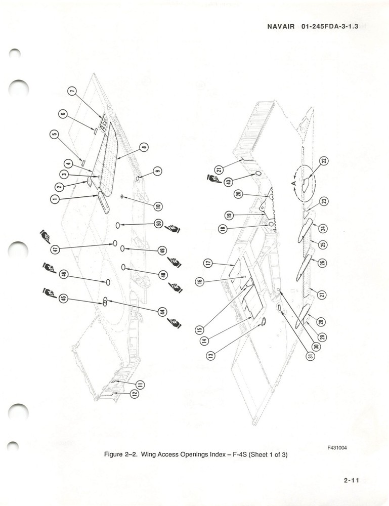 F-4 Phantom (Navy) 2000 Structural Repair-Doors & Rem Panels Flight Manual - CD