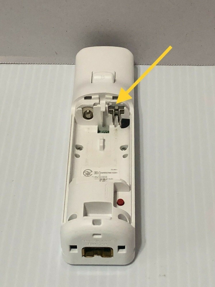 Nintendo Wiimote Wii Controller Battery Terminal Contact Spring Replacement Kit