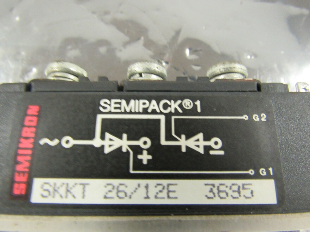SEMIKRON SKKT 26/12E 3695 SEMIPACK 1 MODULE ***XLNT***