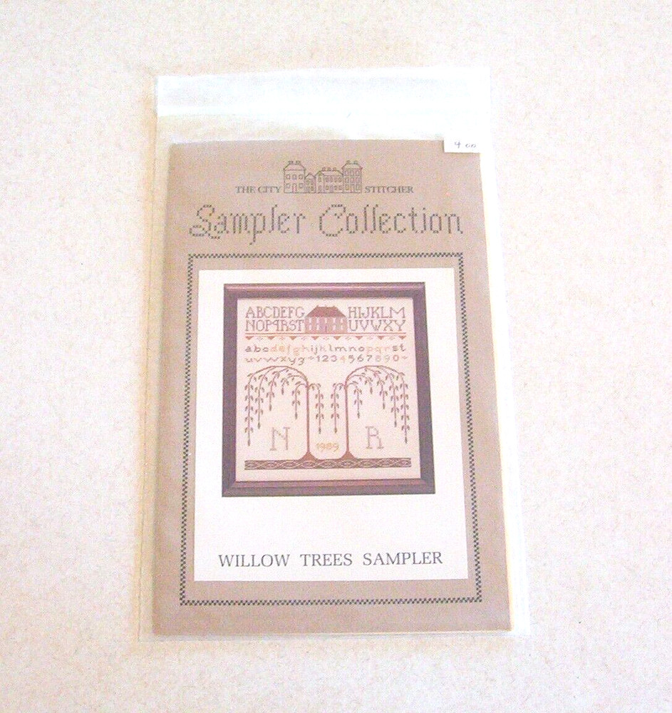 The City Stitcher Willow Tree Sampler Cross Stitch Pattern Sampler Collection