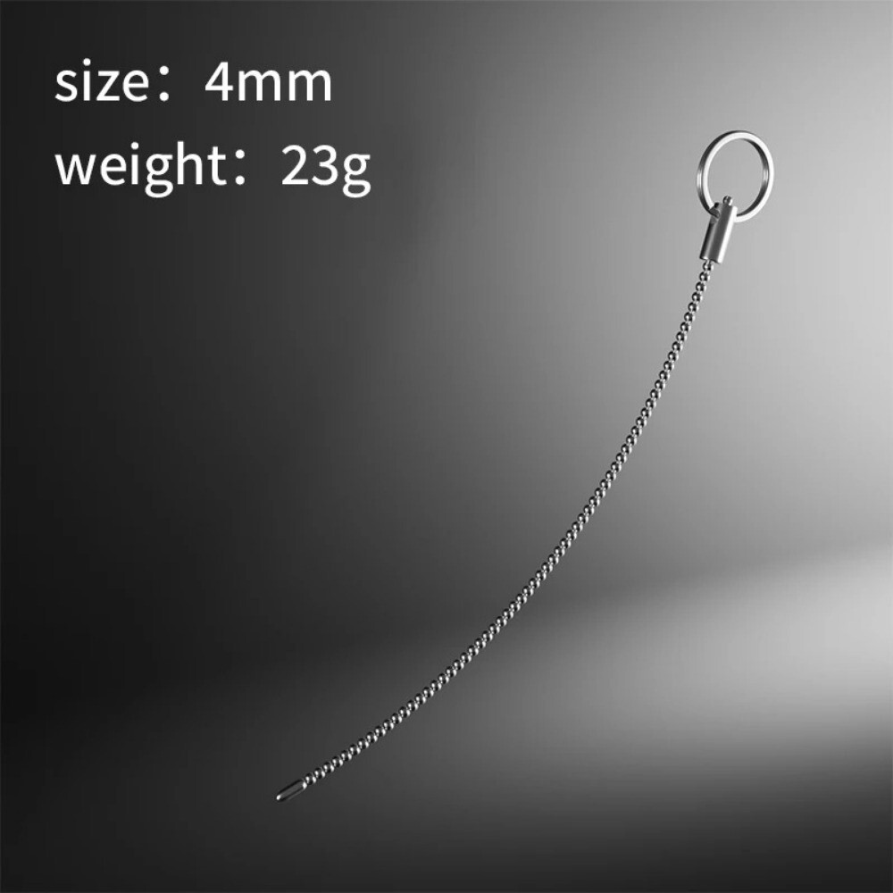 Penis Training Dilator Urethral Sounding Bead Dilator Stainless Steel Stretcher