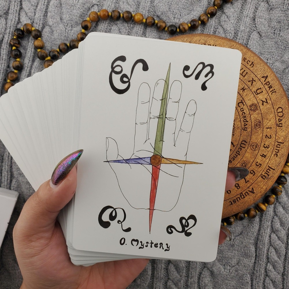 Wyrd Sisters Oracle by Casey Zabala 60 Card Oracle Deck USED