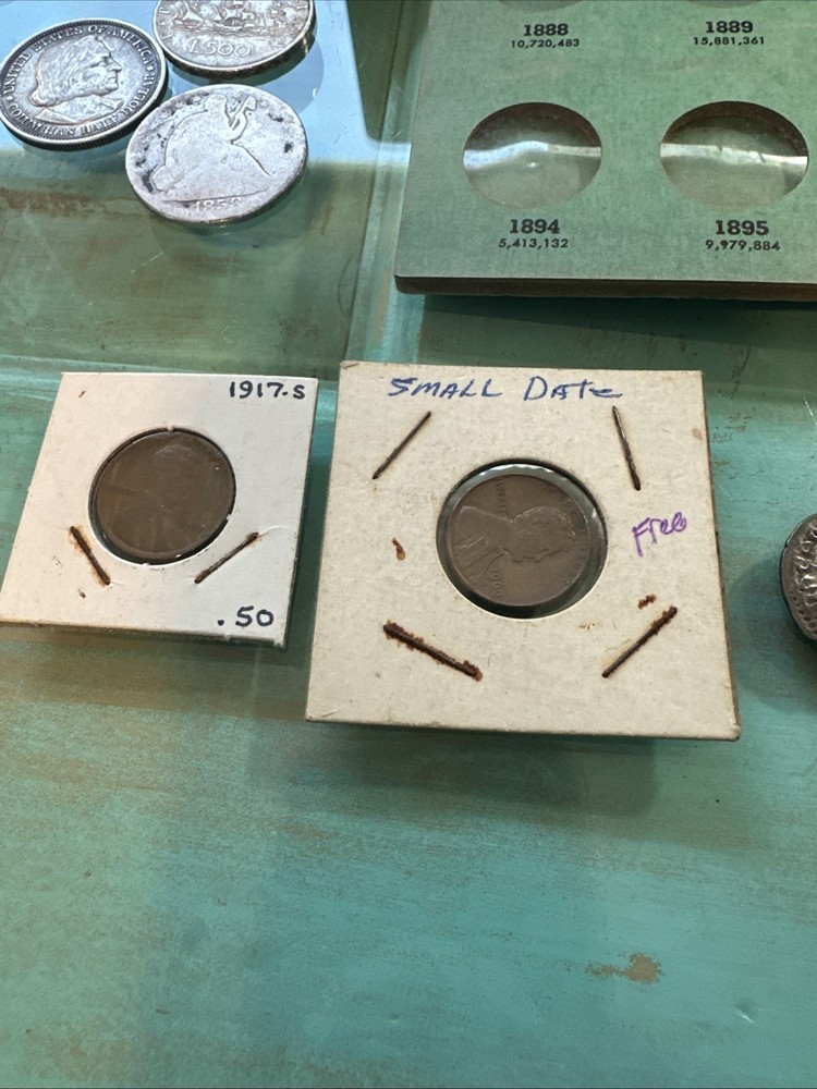 Old Coin Lot, Errors And Other Old Coins