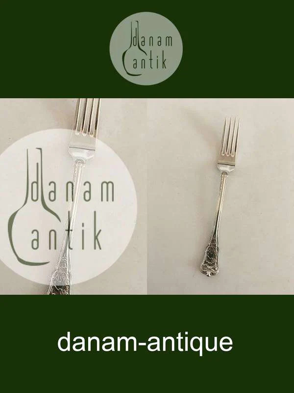 "Rosenborg" Anton Michelsen Sterling Silver Child Fork