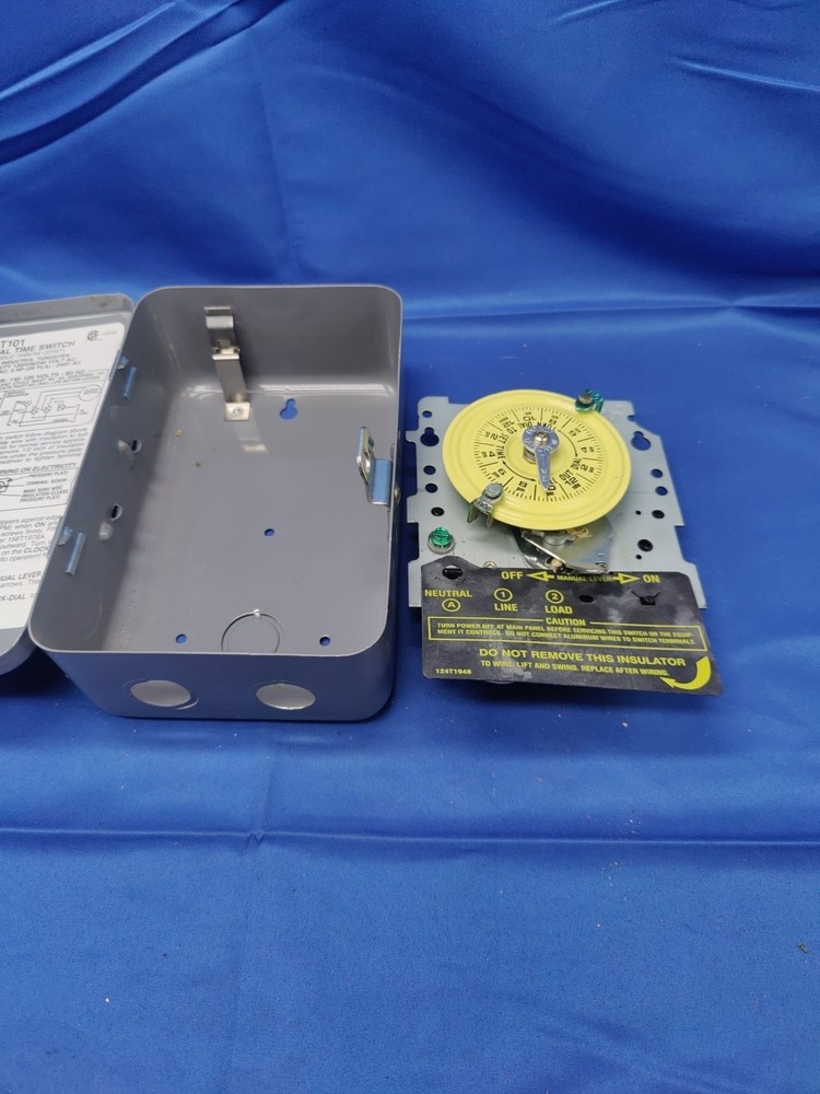 INTERMATIC T101 24 HOUR DIAL TIME SWITCH 40A USED