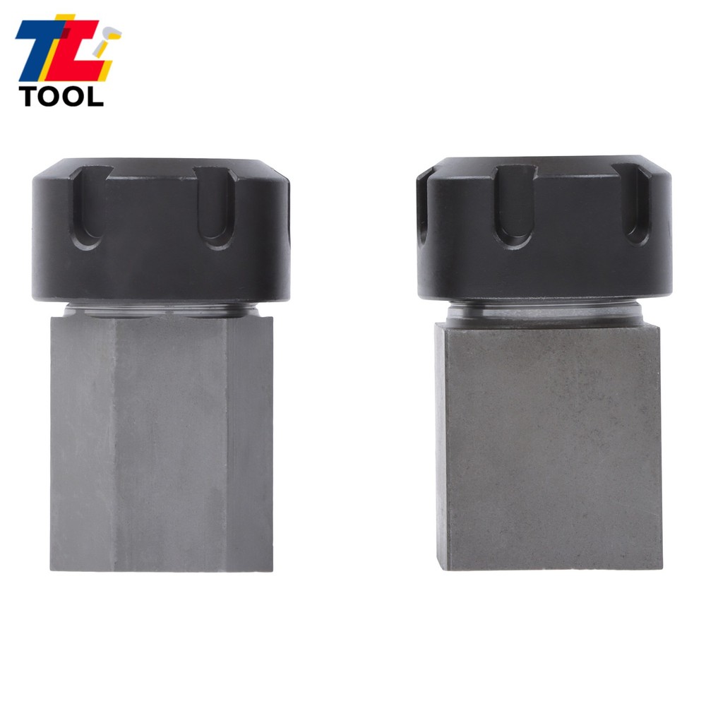 Precision ER-25 Collet Block Set Hex and Square 2-Piece Combo