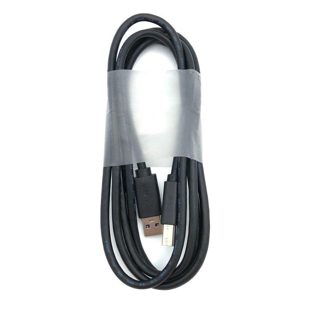 Original 5ft Cable USB Type A to B for Epson WorkForce ES-400 Document Scanner