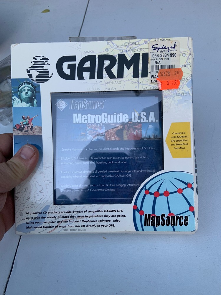 Garmin Mapsource PC New Old Stock