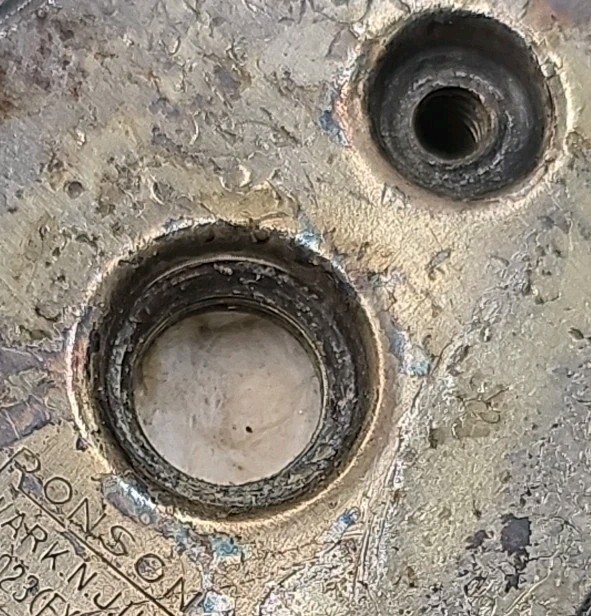 RONSON CROWN SILVERPLATED TABLE LIGHTER