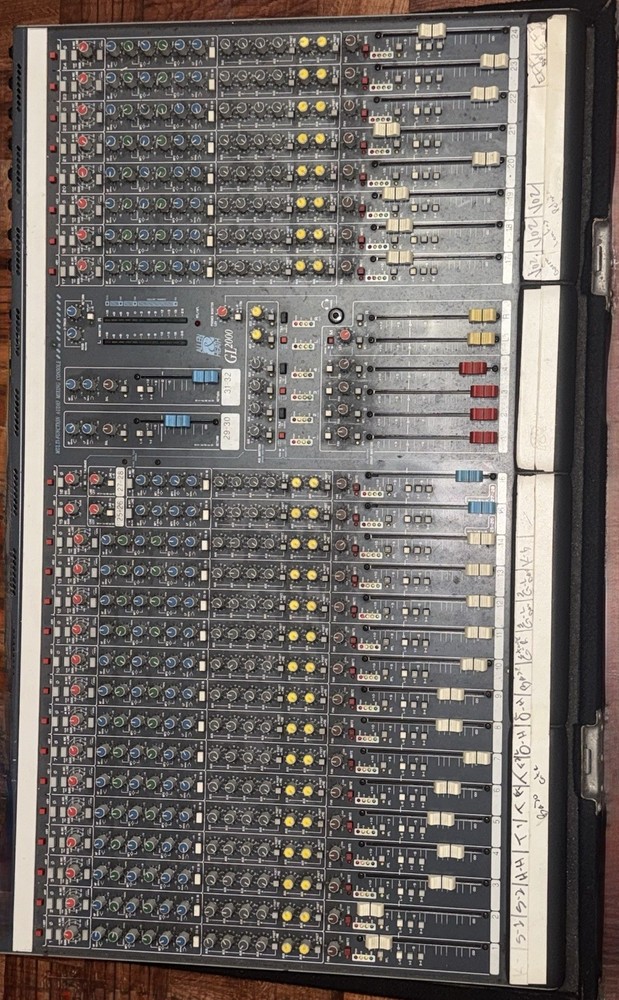 Allen & Heath GL2000 24 Channels Audio Mixing Console W/Case