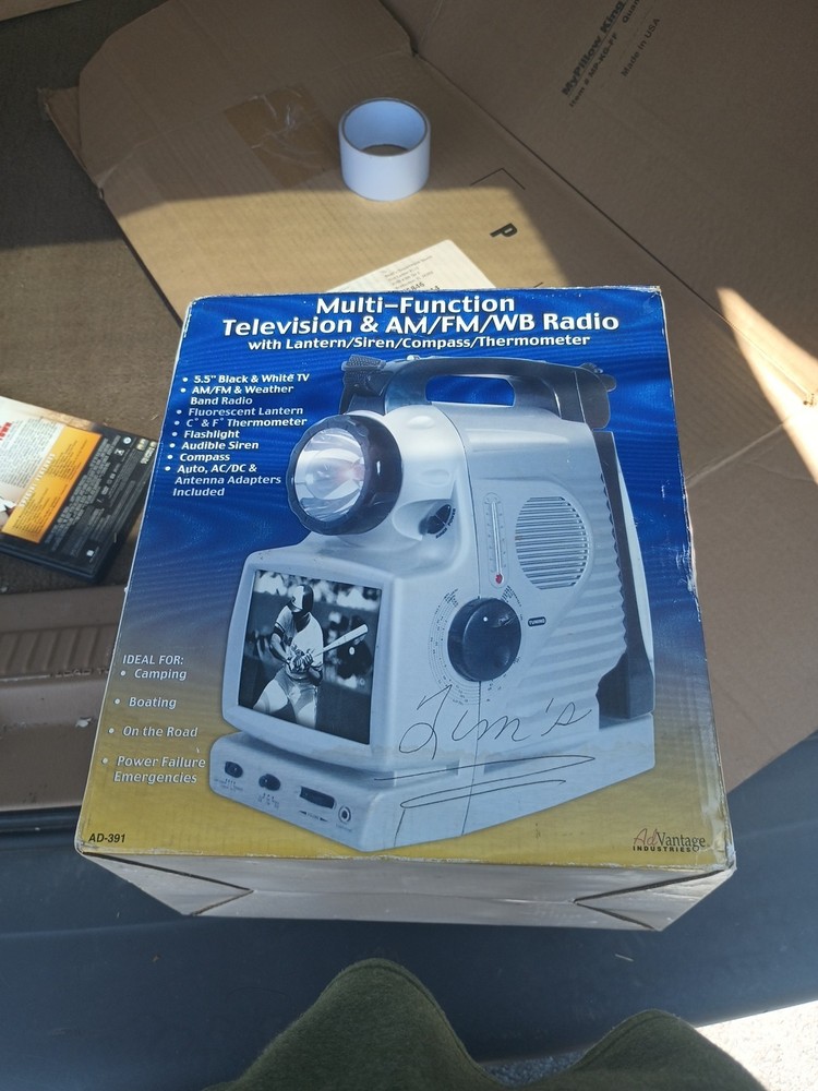 Advantage Industries Multi-Function Television & Radio Tennessee New Sealed
