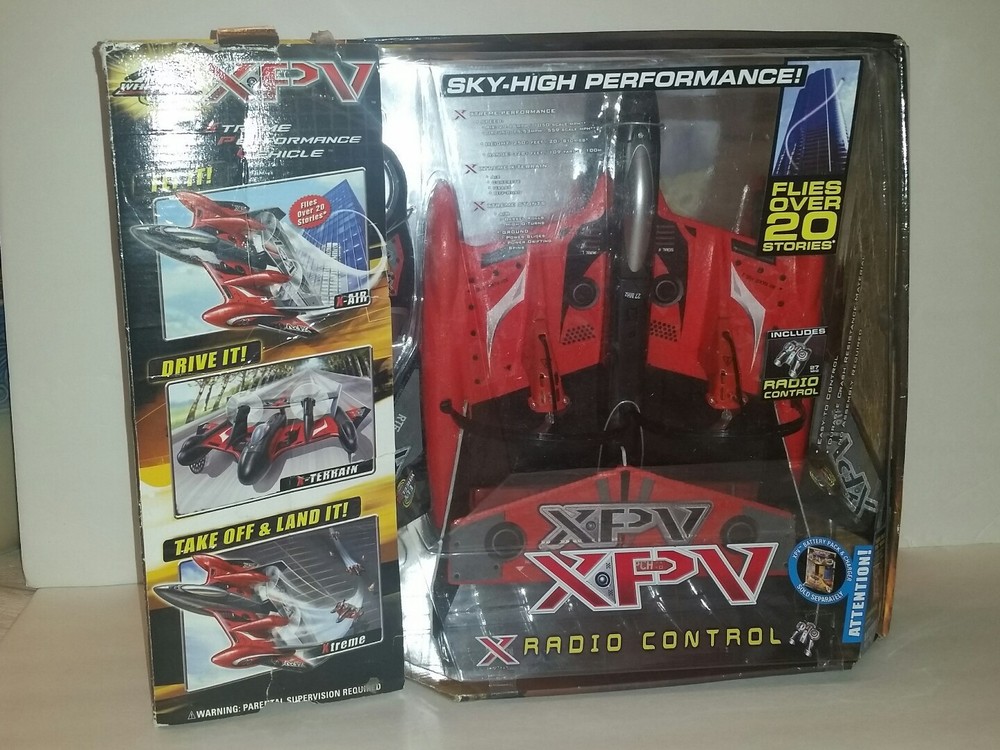 NIB Jakks Pacific XPV Fly Wheels Xtreme Performance RC Plane READ DESCRIPTION