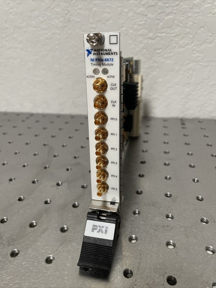 national instruments PXIe-6672 synchronization Module