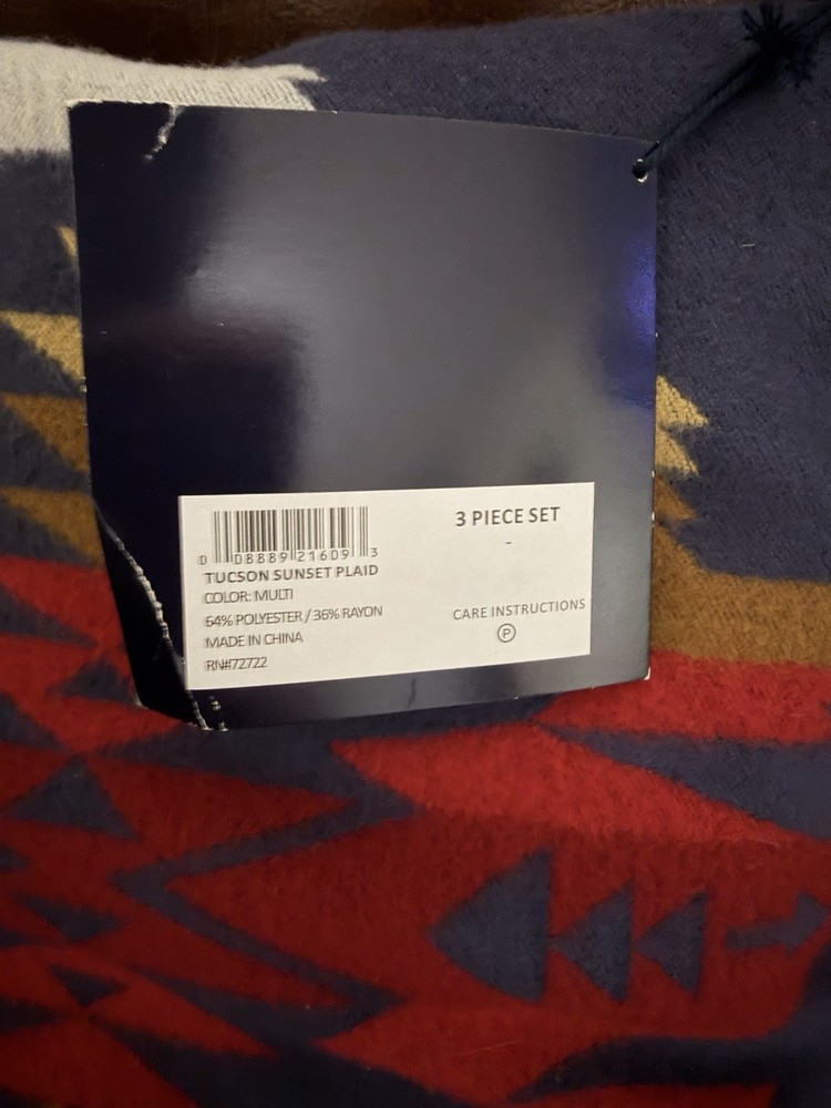 Pendleton Trow,Eye Mask and Travel Pouch