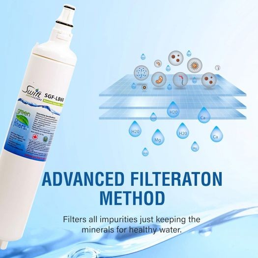 Swift Green Filters SGF-LB60 Replacement Refrigerator Water Filter for 5231JA200