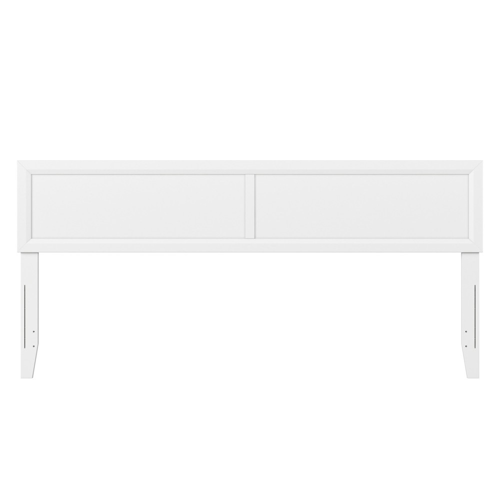 Sophia King Solid Wood Headboard in White