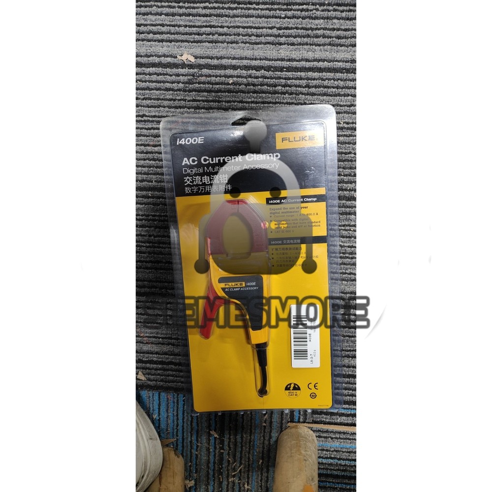 1pc I400E 400A AC CURRENT 4mm Banana Plug CLAMP-ON PROBE FLUKE