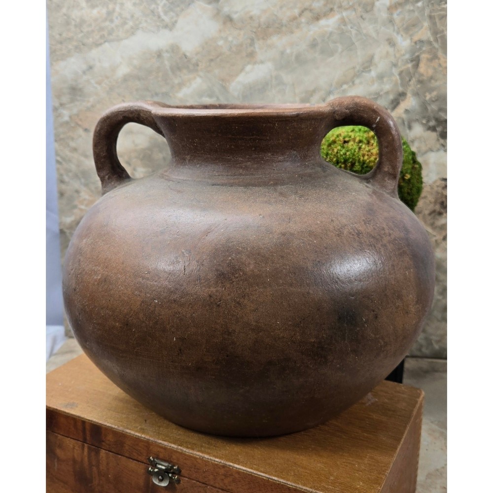 Handmade Qumran Replica Low Profile Ceramic Vessel