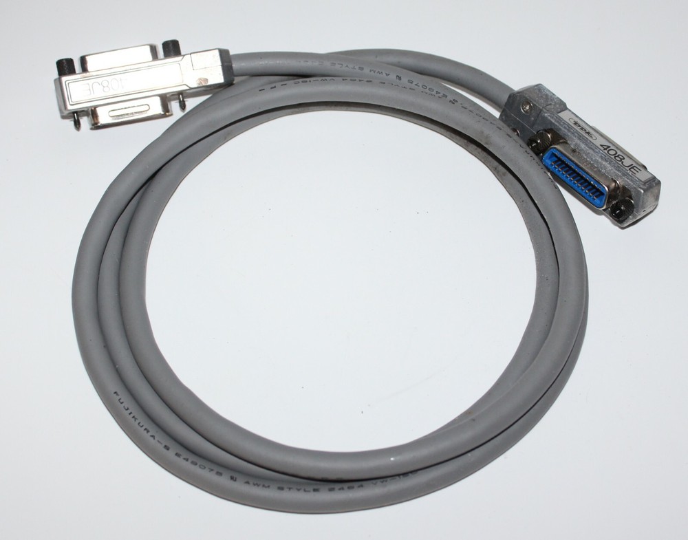 DDK 408JE CABLE GPIB CABLE ASSEMBLY w DUAL END CONNECTORS E49075