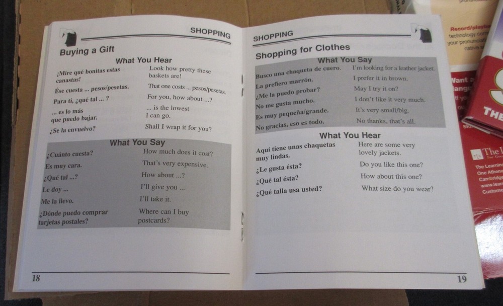 Quick Study Conversational Spanish Learning Company Education 3-CD Set