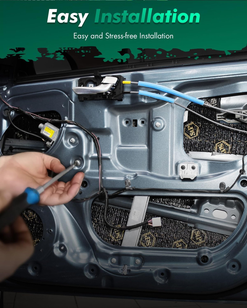 1995-2004 Tacoma Front Left Driver Side Window Regulator–Compatible