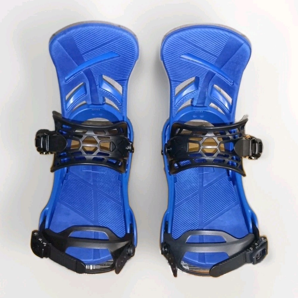 2026 Burton Mission Bindings - Jake Blue - Size M (pair, light use)