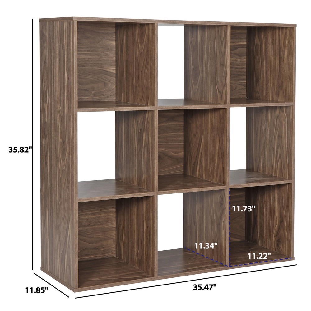 9-Cube Storage Clothes Storage Bookshelf Home Decor Toy Storage Cabinet Durable