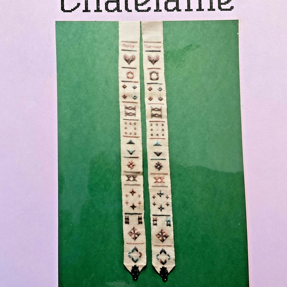 Needlepoint Chart Marilyn's Chatelaine Marilyn Shoemaker Designed Linen Banding