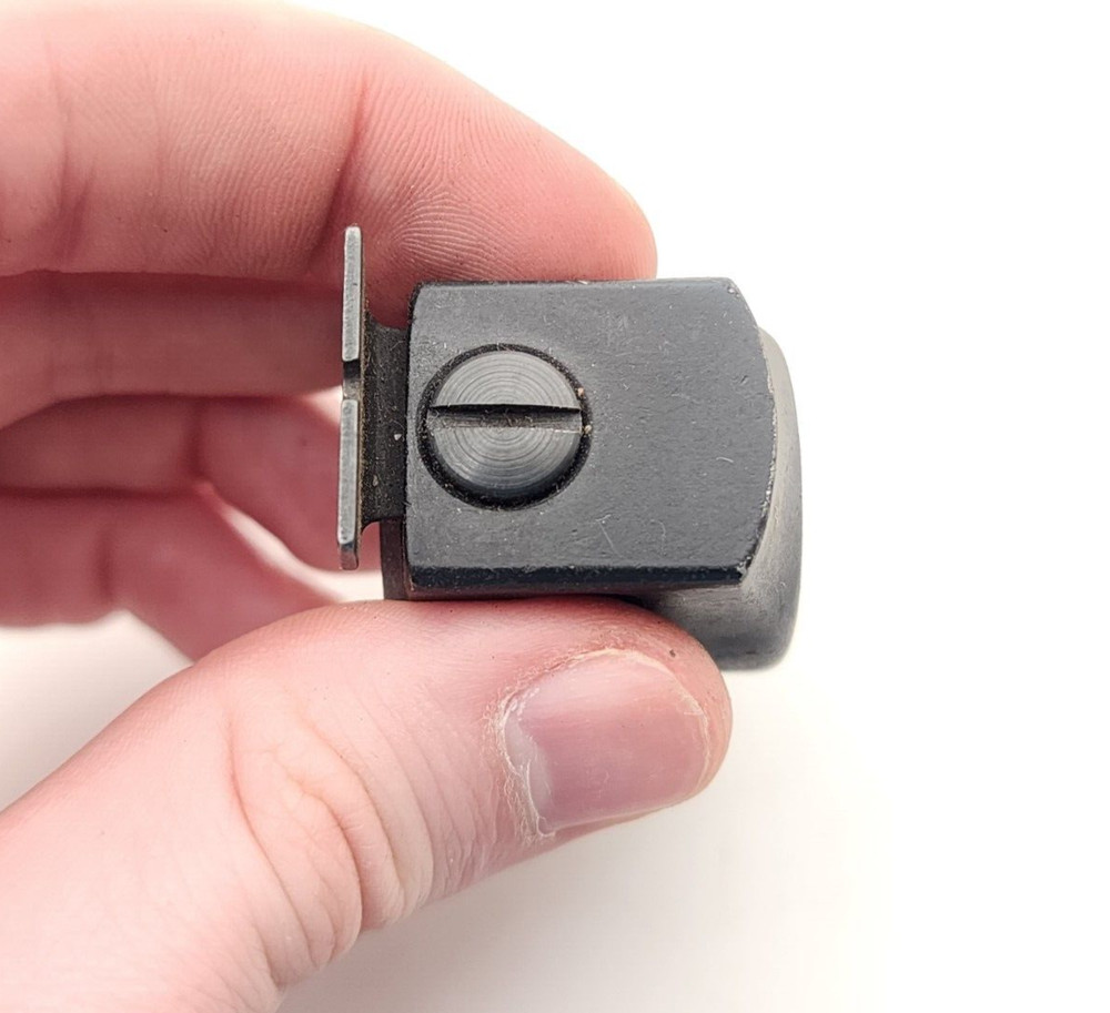 Vintage Unknown Rear Sight w/Base/Collar/Screw