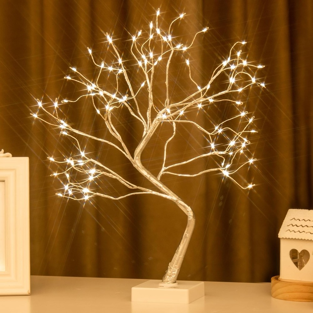 Fairy Light Tree, 108 LED Lighted Trees for Decoration Inside, Christmas Tree...