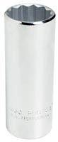 1-1/16" 12-Point Deep Length Hand Socket 1/2" Drive
