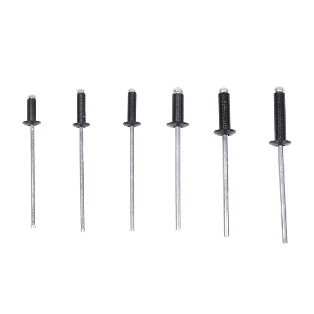 500pcs Aluminum Rivet Kit 14 Sizes Assorted Blind Rivets Storage Case DIY Use