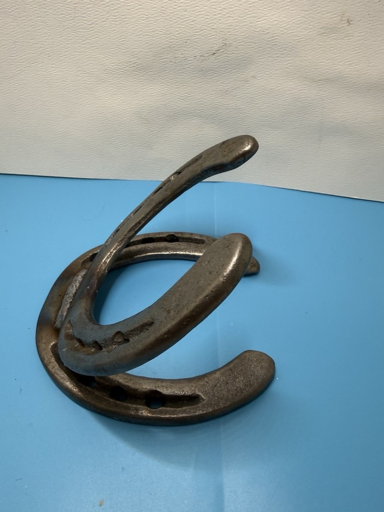 Repurposed Metal Horseshoes For Decorative/ Functional Use.
