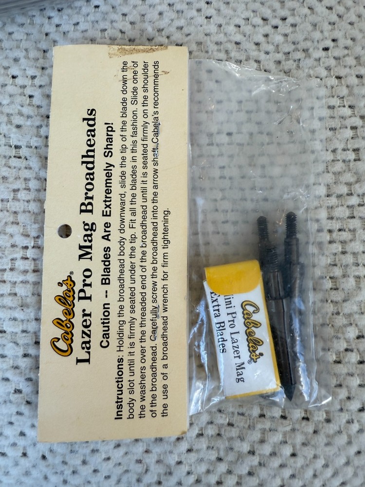 Cabelas, Bushmaster, Wac Em Broadhead Lot