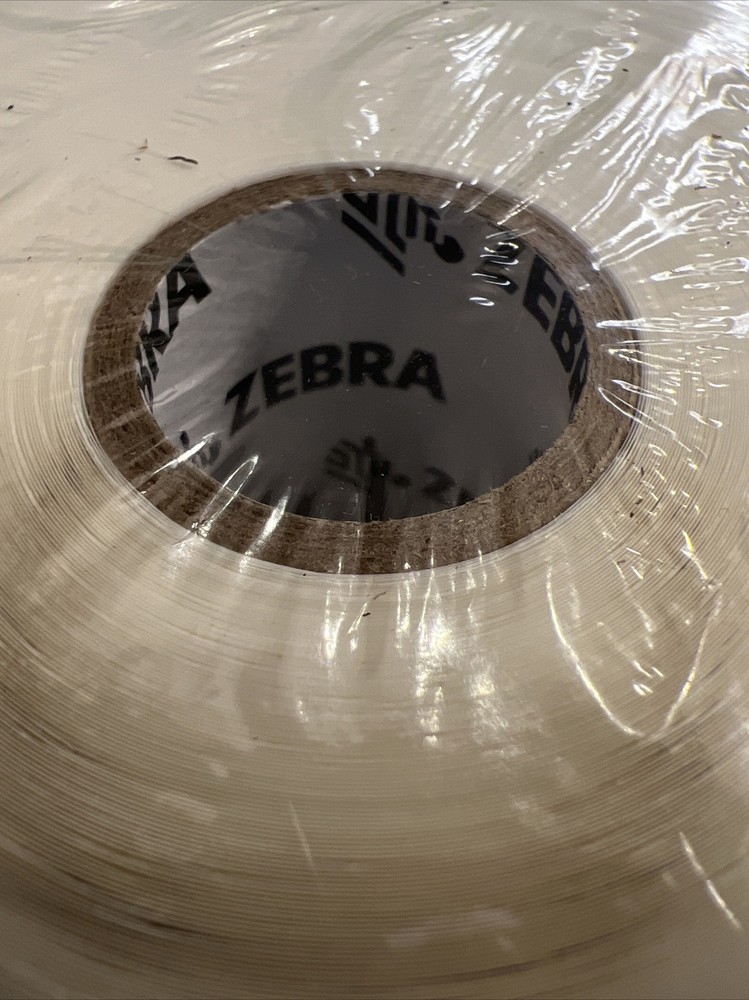 New White 3"x1" Direct Thermal Labels 2100 Authentic Zebra / Etron 1" Core Roll