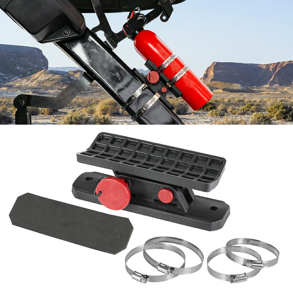 UTV Car Fire Extinguisher Holder Mount Bracket Adjustable Compatible with FOR JK