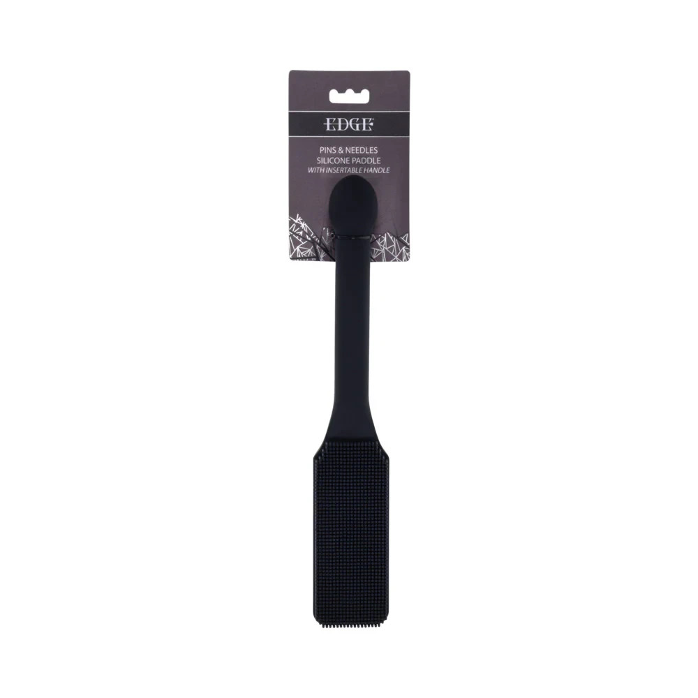 Edge Pins & Needles Silicone Paddle – Textured Body-Safe Impact Paddle