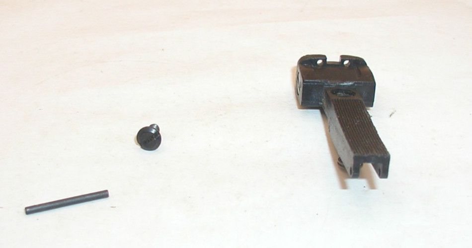 Bear River 357 Air Gun Revolver - Rear Sight, Plastic