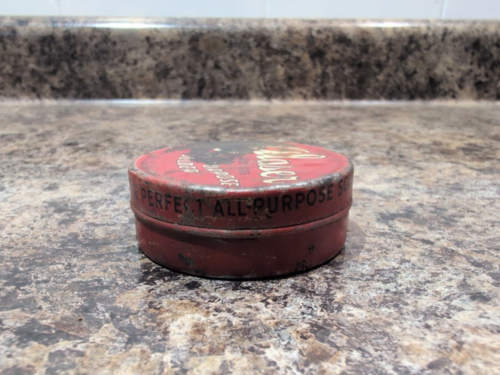 Vtg Glaser All Purpose Solder Tin