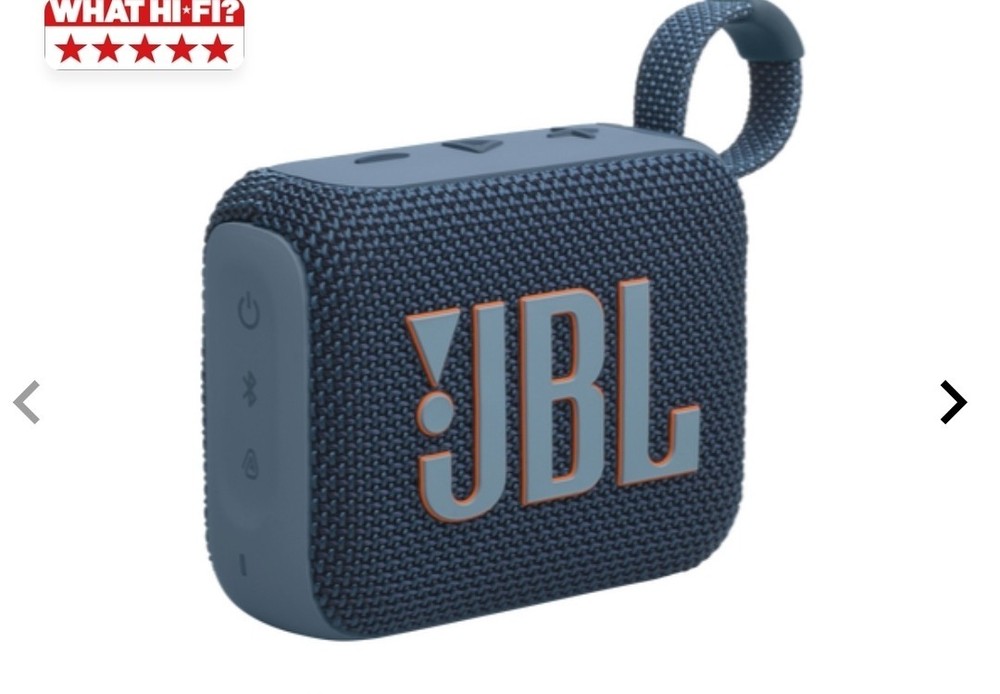 JBL - Go 4 Portable Bluetooth Speaker - Blue - New In Box