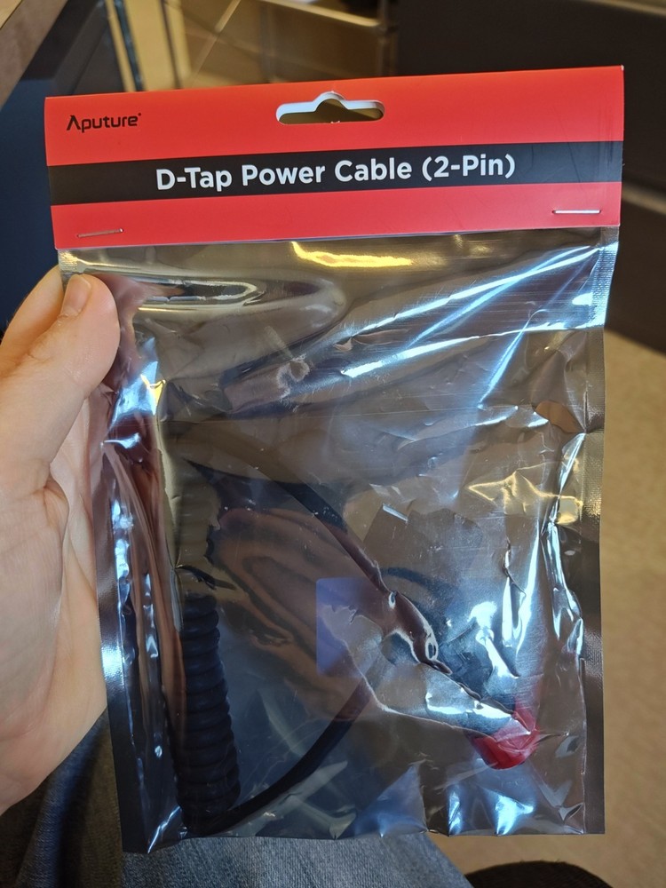 Aputure Amaran D-Tap Power Cable (2-Pin) - New