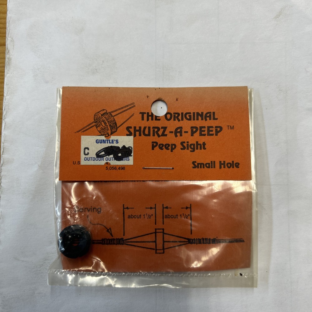 Shurz A Peep Compound Bow Peep Sight Small Hole