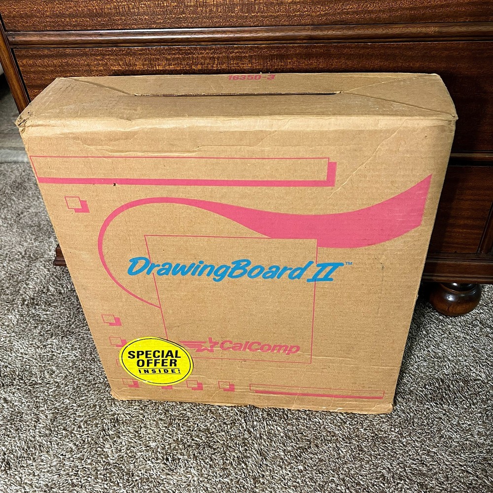 CALCOMP Drawing Board 2 II CAD Tablet AutoCad PC+16 Key Wireless+MORE-NOS!!