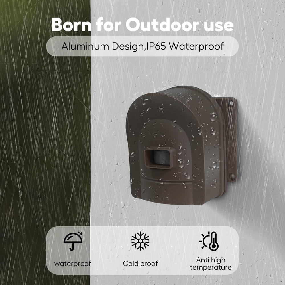 1/2 Mile Driveway Alarm Wireless Sensor System & Driveway Sensor Alert System...