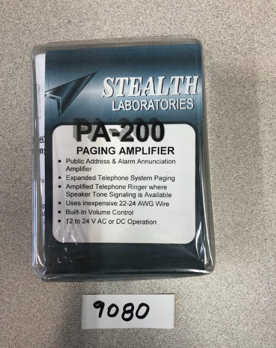 Stealth Laboratories PA-200 Paging Amplifier
