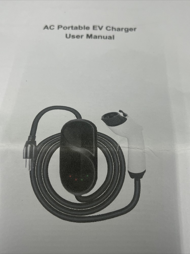 AC Portable EV Charger B02