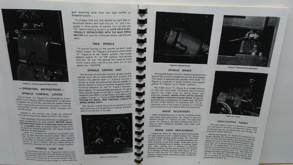 Hardinge HC Chucker Operator’s Manual