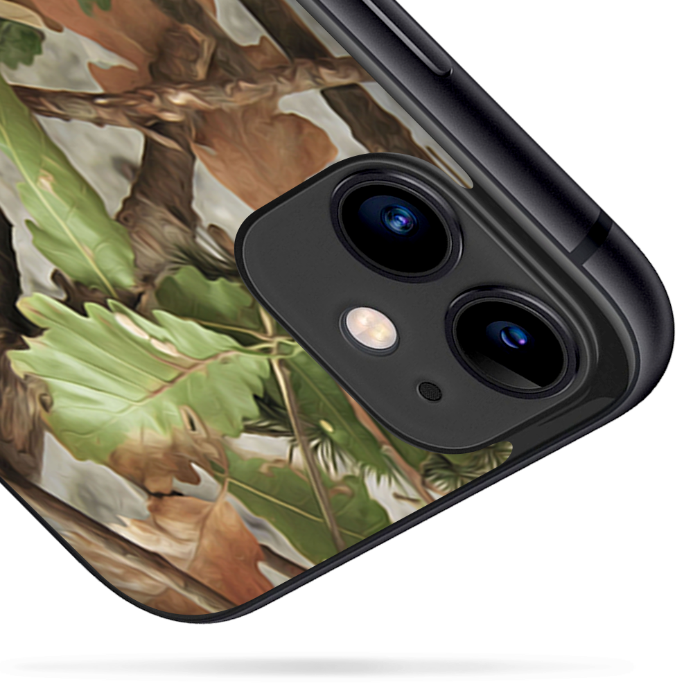 Skins Decal Wrap for Apple iPhone 11 - tree camo real oak