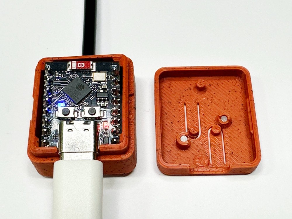 5X ESP32-C3 SuperMini Snap-Fit Cases, 5 options for your engineering project
